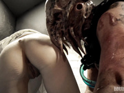 【神鬼猎奇】漂亮美乳女研究员误放章鱼怪猛男 被章鱼怪暴力强操三穴全开虐操干到虚脱 射一脸墨汁精液 高清1080P版